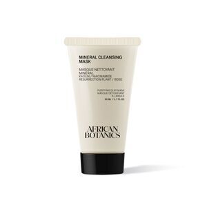 NEW/SEALED AFRICAN BOTANICS MINERAL CLEANSING MASK, Full Size 50 ML / 1.7 FL.OZ.